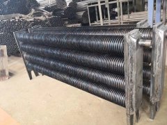 工业厂房高频焊翅片管散热器